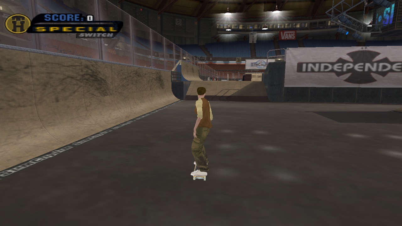 Stock arena.