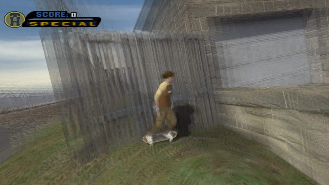 The Cool Specials screen blur, now with a HUD you can still read.